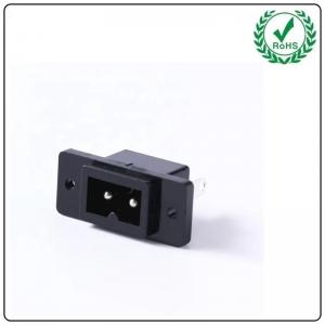 China LZ-8-24 2P Power Outlet Socket IEC 320 C8 Screw Mount Inlet Plug Socket Power Connector on sale