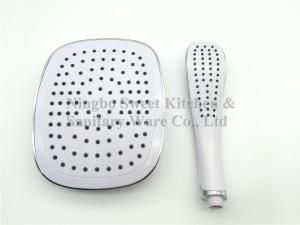 China ABS chrome plating single function shower head hand shower set overhead shower rain spray shower set toilet on sale