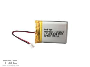  BIS 3.7V Li Polymer Battery GSP753040 Lithium Battery 850mAH For Vehicle Mounted Safety System Manufactures