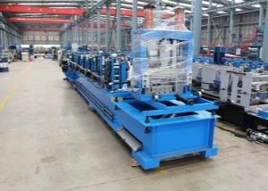 China 80mm 120mm 300mm Galvalume Cz Purlin Roll Forming Machine on sale