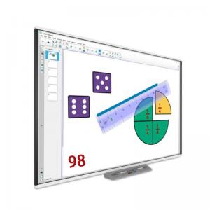  Educational Touchscreen Smart Interactive Whiteboard 98 Inch Manufactures