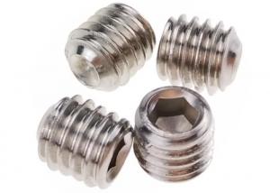  M5 Stainless Steel Grub Screws Hexagonal Socket Cup Point DIN 916 Manufactures