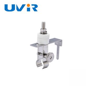  white base Stainless Steel Lamp Holder for Medium wave IR lamps 10mm Manufactures