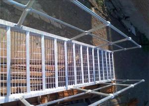 China Anti Slip Galvanized Steel Stair Treads For Bridge Decking Twist Steel on sale