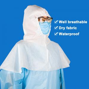 Surgical Medical Protective Hood For Hospital , Disposable Surgeon Hood Head Cover