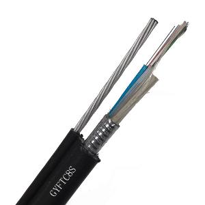 China Self - Supporting FRP Strength Armoured GYFTC8S Figure 8 Fiber Optic Cable on sale