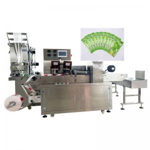 China 3.8KW Wet Wipes Packing Machine 650KG Non Woven Wipe Packing Line​ on sale