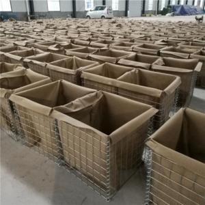 China Welded Gabion Bastion Barrier Flood Control And Explosion Proof Wall on sale