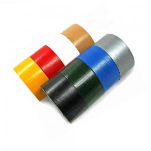 China 150um-280um Colored Cloth Duct Tape Heavy Duty Sealing Packing Tape on sale