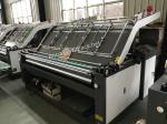 Semi-automatic flute laminating machine for offset printer machine
