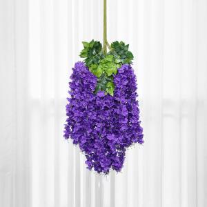 China Outdoor Artificial Flower Vine Plastic Orchid Vine Hanging Flower on sale