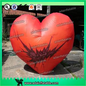 China Inflatable Broken Heart With LED Light For Event/Party on sale