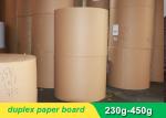 250g white duplex board Grey Back Duplex Board Paper For Printing Box