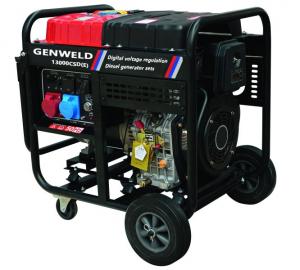 China Civilian Portable Gas Welder Generator With AC 5.0Kw Auxiliary Output Power on sale