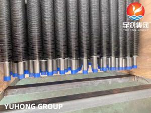  Nickel Alloy Extruded G Type Fin Tube ASME SB163 N04400 25x2x9000MM AL99.5 Heat Exchanger Tube Manufactures