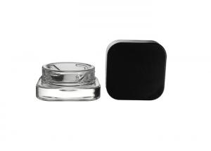China Child Resistant Cube Glass Concentrate Container 5ml Square Glass Jar(500pcs) on sale