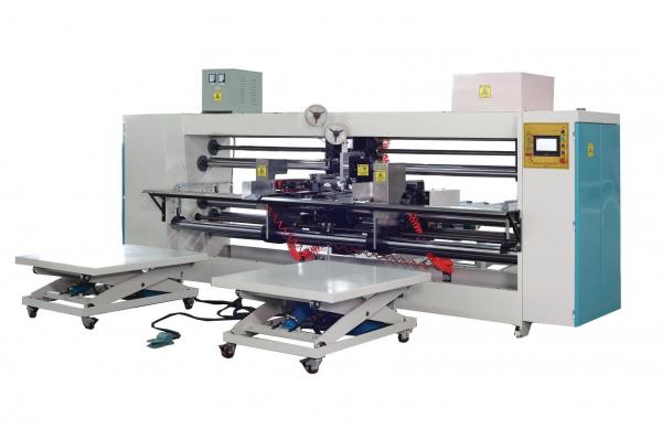 Quality Two Pieces Joint Stitcher Semi Automatic Stitching Machine For Corrugated Boxes for sale