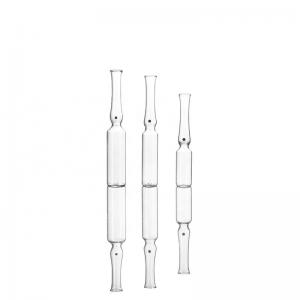  1ml clear borosilicate  glass ampoule medical cosmetic use Manufactures