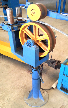 Wire Cable Rigid Frame Stranding Machine , 150RPM Power Cable Making Machine