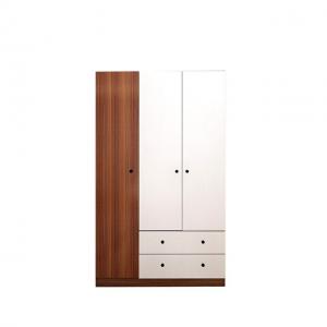 China Melamine Bedroom Wall Particle Board Wardrobe Modern Simple Style Design on sale