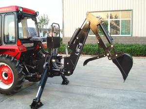 China 550kg Tractor Mounted Backhoe Diggers , 35hp Tractor Rear Digger on sale