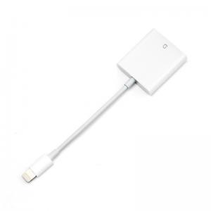  Mini 2 In 1 Lightning To SD Card Camera Reader Adapter For IPhone / Ipad Manufactures