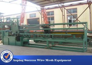 Green Customized Chain Link Fence Making Machine For Low Carbon Wire Manufactures