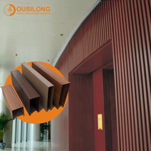 Building Construction U-aluminum Profile Ceiling Materials Commercial Suspended Linear Metal Ceiling Panel