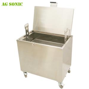 China Large Stainless Oven Cleaning Dip Tank , Heated Soak Tank Hood Filters 230L on sale