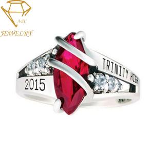  Embossed 14K Womens Class Rings Manufactures