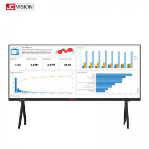 China JCVISION 105 Inch Infrared Touch Smart Board Android 11 Interactive Whiteboard on sale