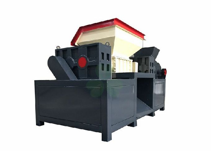 Large Plastic Industrial Shredder Machine , Plastic Recycling Shredder 22*2kw