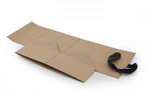  Kraft Paper Collapsible Gift Boxes , Paper Folding Gift Box OEM Service Manufactures
