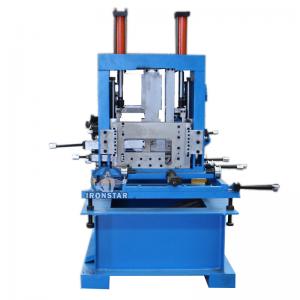 China Quick Change Steel CZ Purlin Roll Forming Machine 10-30m/min Working speed on sale