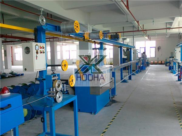 Quality Super Wire And Cable Machinery PLC Triple Layer Tape Wrapping And Sintering for sale