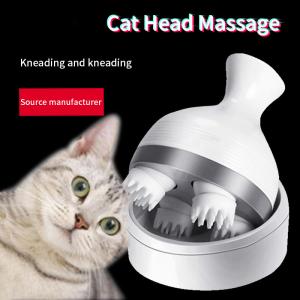 China Automatic Handheld Vibrating Scalp Massager Kneading Electric Silicone Head Massager on sale