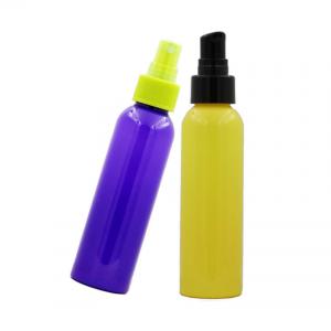  160ml Opaque Plastic Yellow Spray Bottle Purple With Black Yellow Spray Heads Manufactures
