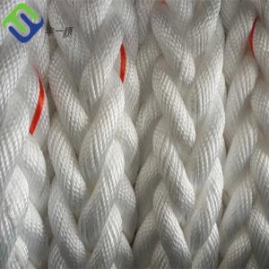  12 Strand Nylon Mooring Rope White Polyamide For Ship Repairing Manufactures