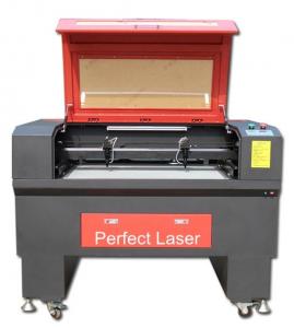 China Water Cooling CO2 Fabric Leather Laser Engraving Machine With Double Heads 100w on sale