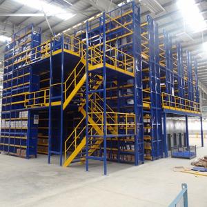  8000KG Mezzanine Racking System Multi Layer Warehouse Racking Mezzanine Manufactures