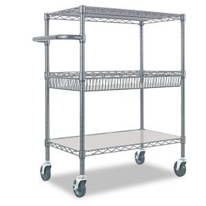 China Cold Room & Frozen Storage Custom Metal Shelving Stainless Steel Trolley & Carts System on sale